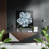 Flower Brushed Aluminium Dibond Wall Art.